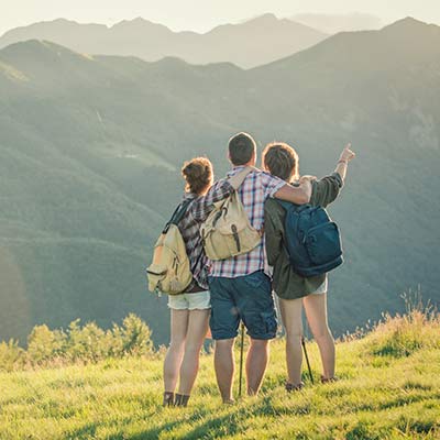 Trekking nyomvonalak Olaszországban